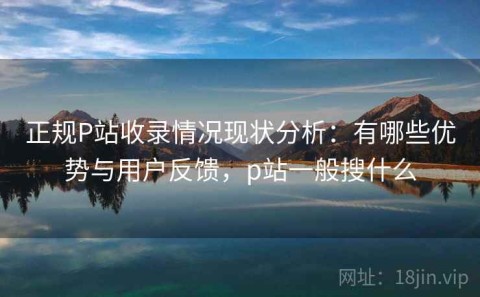 正规P站收录情况现状分析：有哪些优势与用户反馈，p站一般搜什么