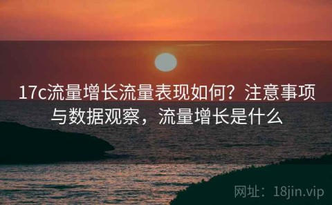 17c流量增长流量表现如何？注意事项与数据观察，流量增长是什么