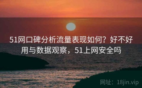 51网口碑分析流量表现如何？好不好用与数据观察，51上网安全吗