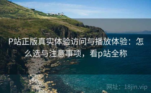 P站正版真实体验访问与播放体验：怎么选与注意事项，看p站全称