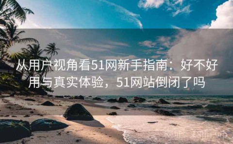 从用户视角看51网新手指南：好不好用与真实体验，51网站倒闭了吗