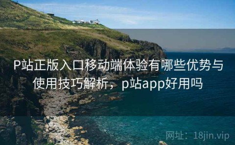 P站正版入口移动端体验有哪些优势与使用技巧解析，p站app好用吗