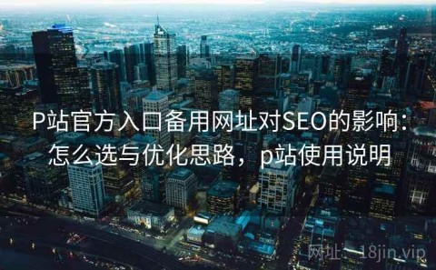 P站官方入口备用网址对SEO的影响：怎么选与优化思路，p站使用说明