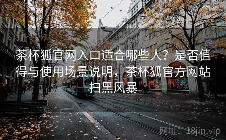 茶杯狐官网入口适合哪些人？是否值得与使用场景说明，茶杯狐官方网站扫黑风暴