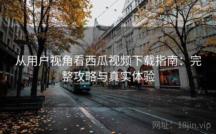 从用户视角看西瓜视频下载指南：完整攻略与真实体验